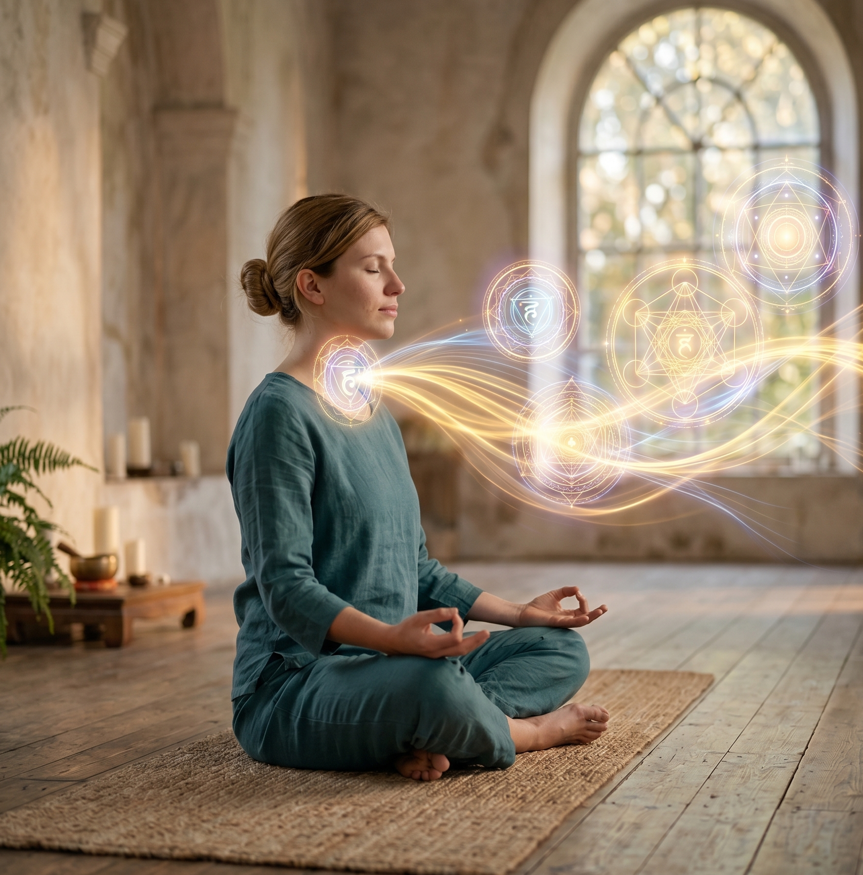 Yoga & voice activation